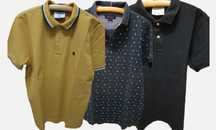Pólos manga curta homem estilo Fred Perry Lacoste