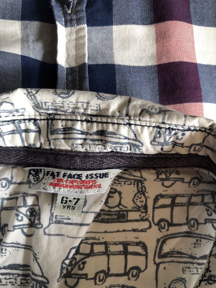 4 koszule ma 122 (6/7 lat)