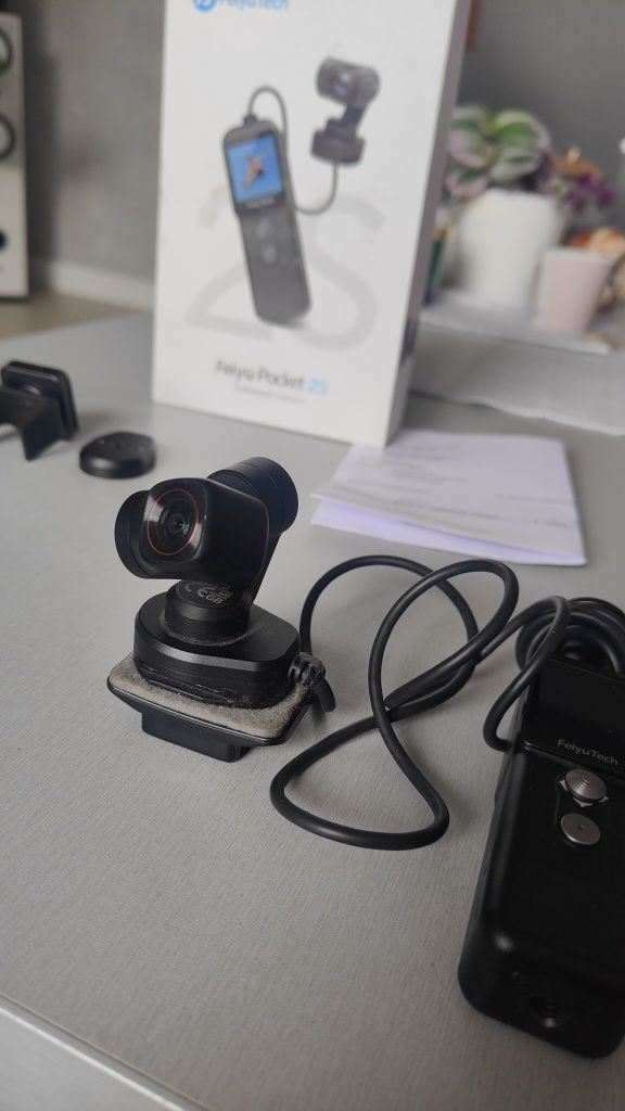 FeiyuTech Pocket 2s kamera , vlog, gimbal lepsza niż osmo pocket 2
