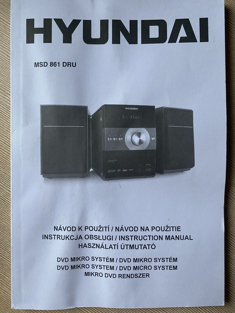 Mini wieża Hyundai MSD861 DRU