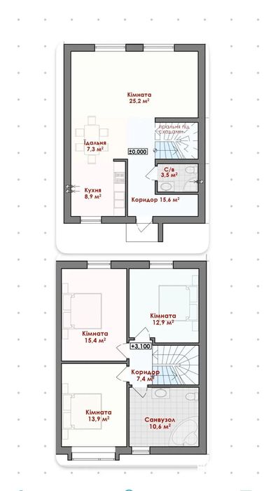 Таунхаус з готовим ремонтом у комфортному районі с. Крихівці