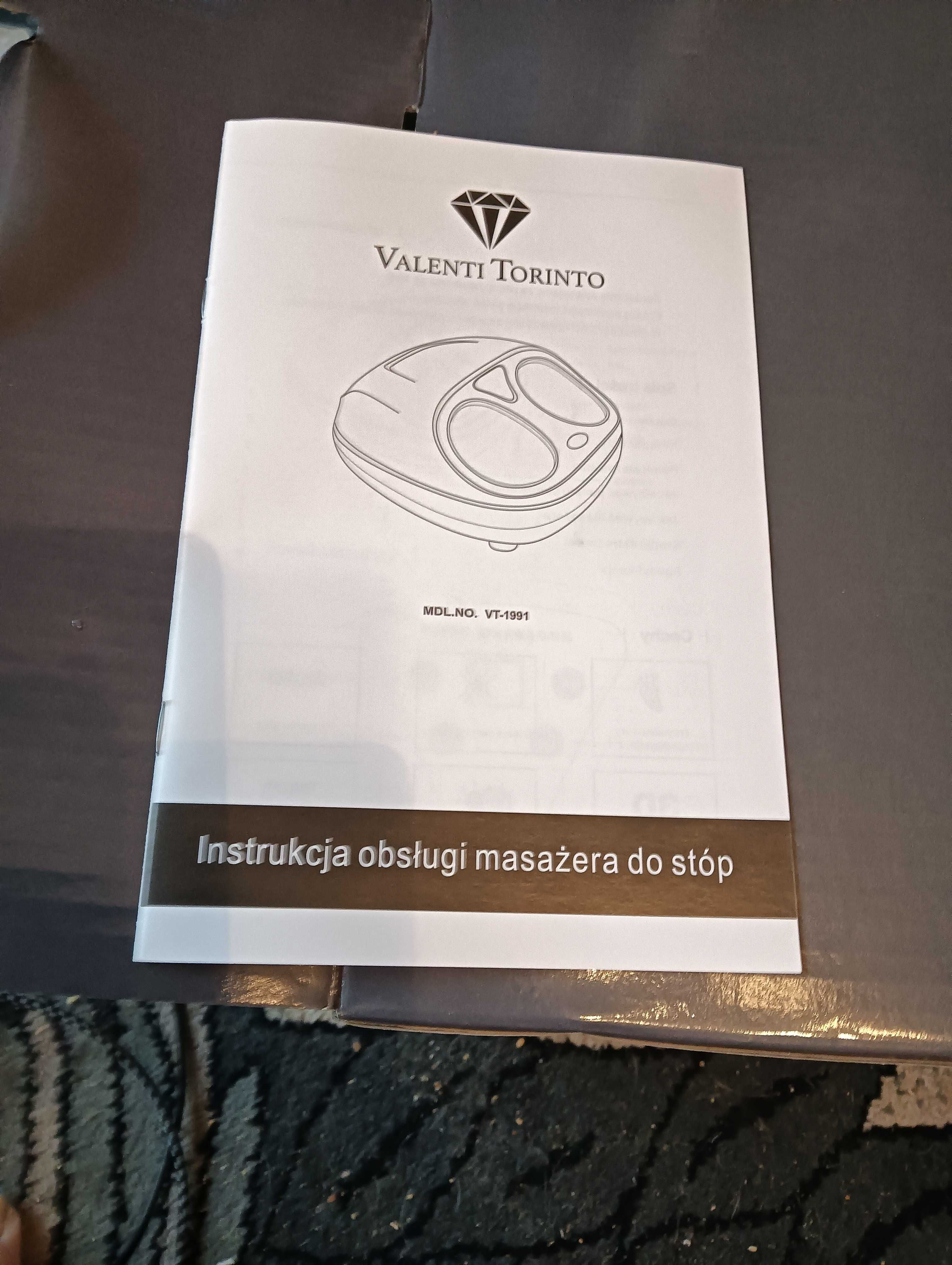 Masażer do nóg i dłoni.