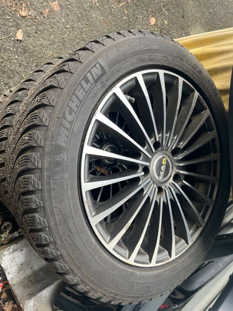 Диски MAK R16 з гумою MICHELIN 205/55 R16