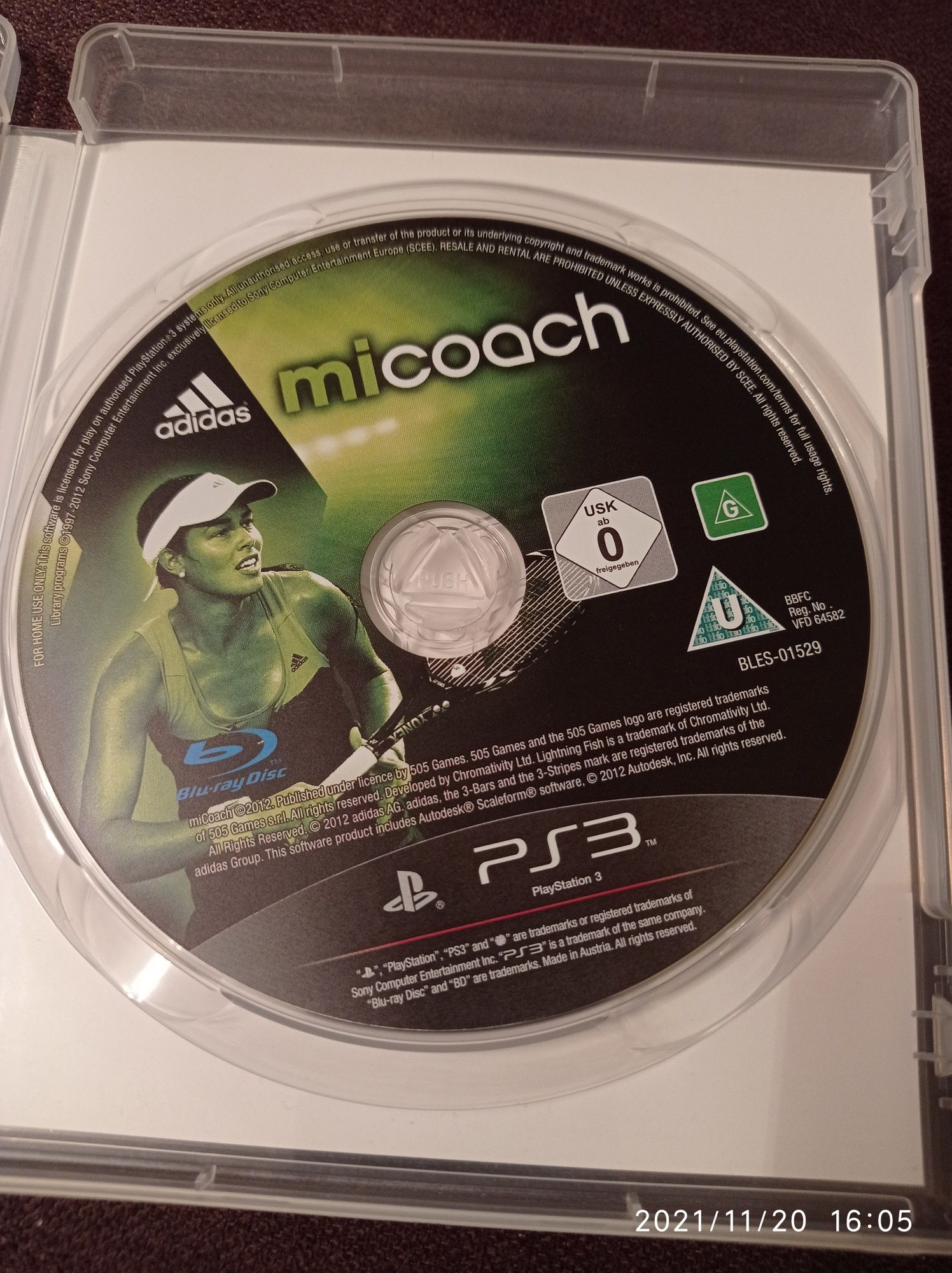 Gra PS3 "Mi Coach" Adidas