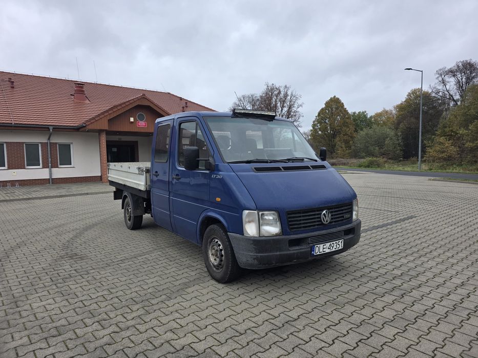 Volkswagen LT 35 doka,brygadówka,skrzynia,długie opłaty