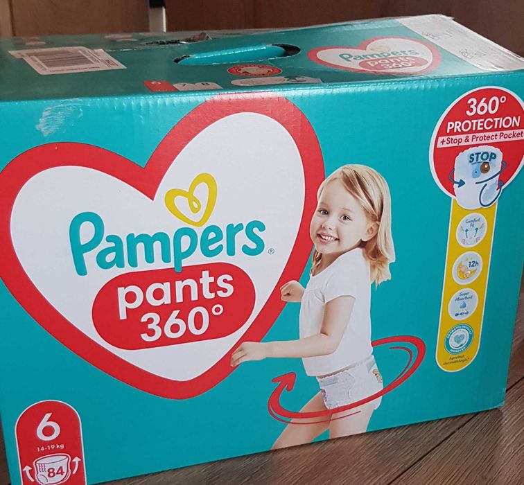 Памперсы размер 6 (от 14 до 19 кг)