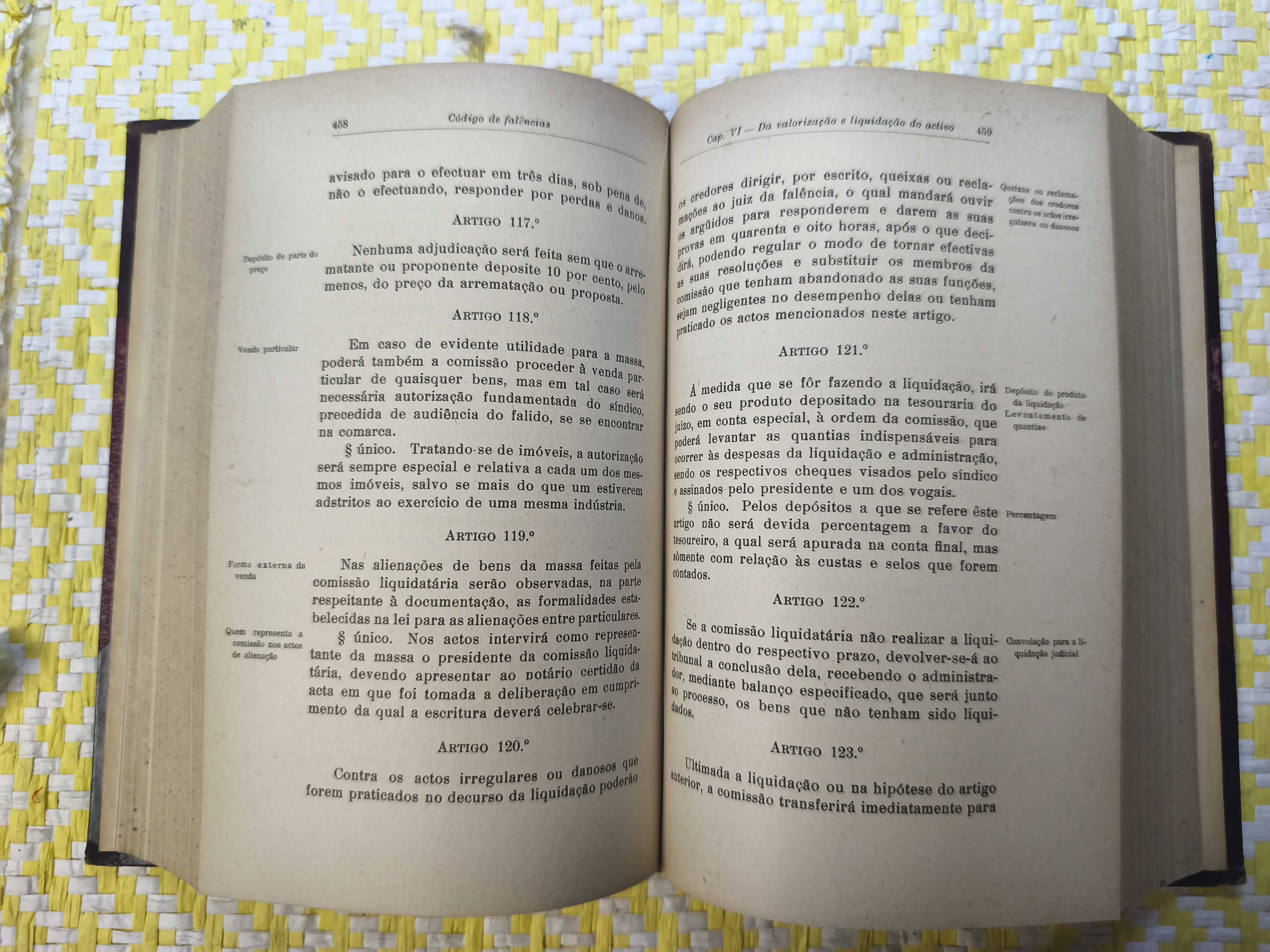 Código comercial e cód. de falências – Ano 1936
José Alberto dos Reis