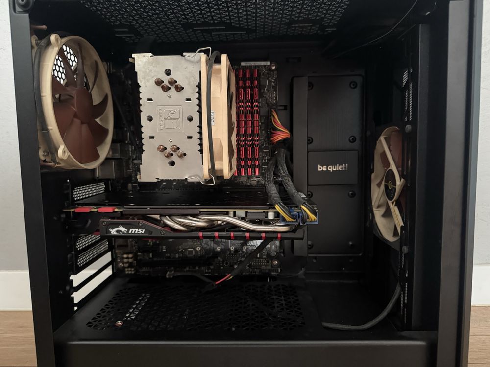 Komputer PC Intel i7 6700K GTX 980Ti Asus Z170 16GB DDR4 bequiet 500DX