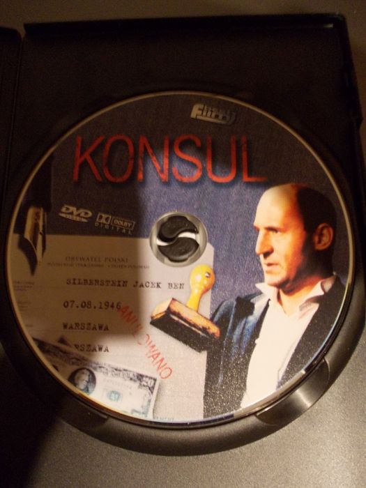 Film DVD Konsul komedia sensacyjna na faktach Piotr Fronczewski