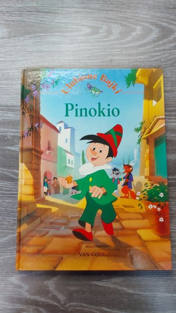 Pinokio Van Gol ksiazka A4w twardej oprawie do kolekcji ulubione bajki