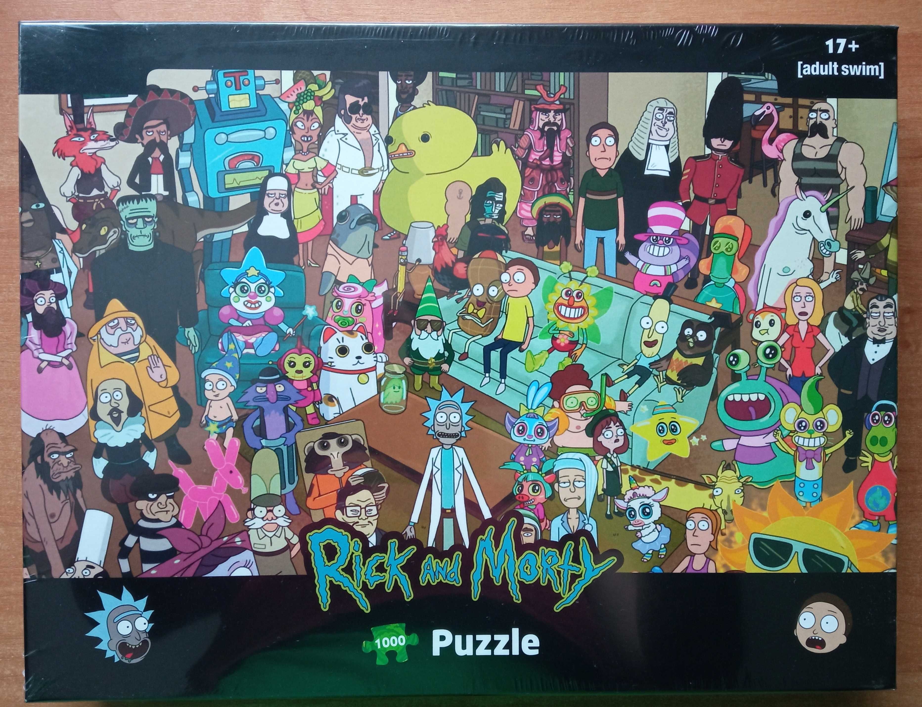 Puzzle Rick and Morty 1000 Winning Moves