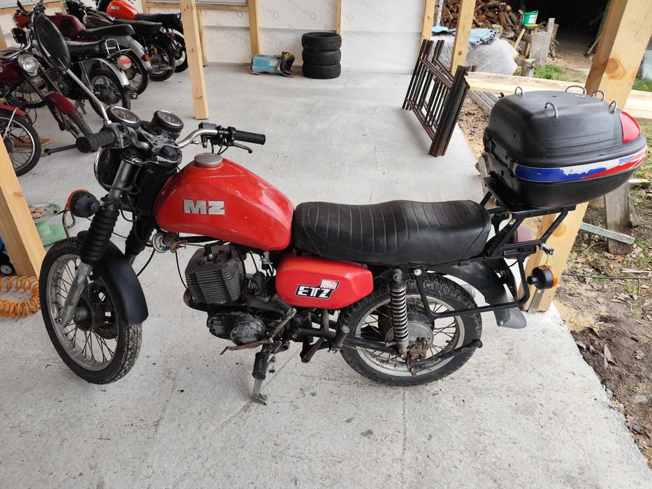 Etz 125 z dokumentami+kufer