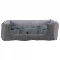 Лежак лежанка для кошек и собак Фортнокс FX home Серый
