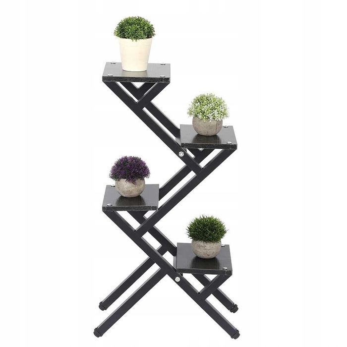 kwietnik drabinka regał na kwiaty metalowa