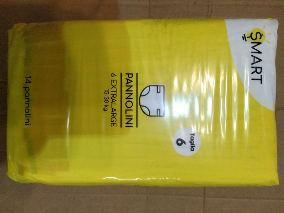 Памперсы, подгузники Smart, размер 6