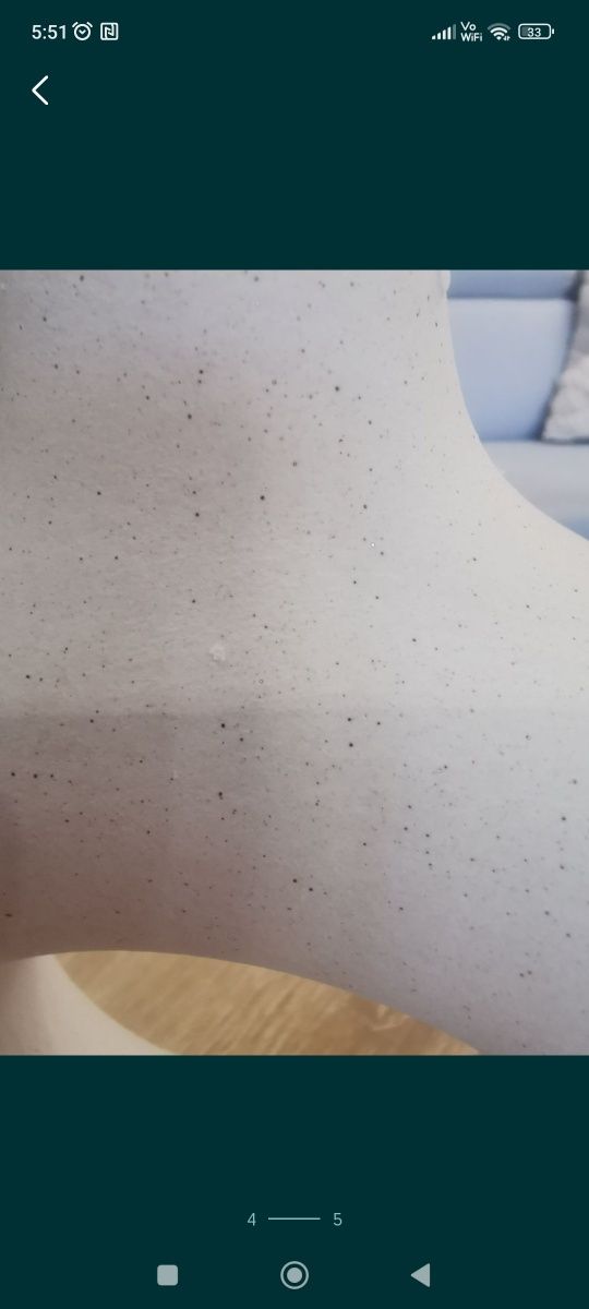 Wazony ceramiczne 2 sztuki nowe