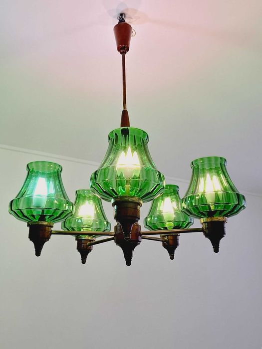 Candeeiro de teto vintage. Vintage ceiling lamp