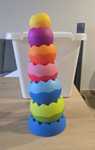 Niezwykła piramida Fat Brain Toys - Tobbles Neo