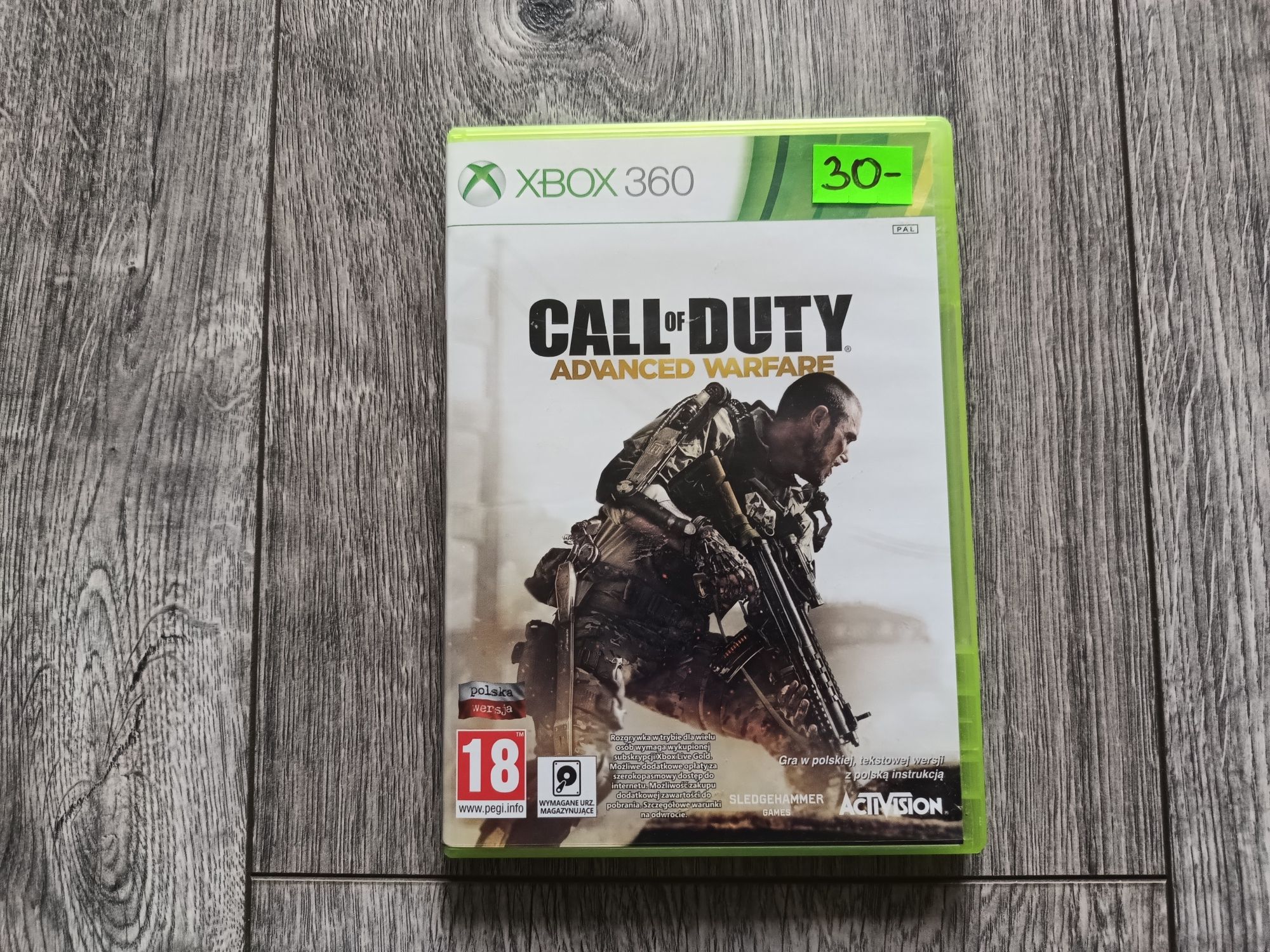 Gra Xbox 360 Call Of Duty Advanced Warfare - Polska wersja