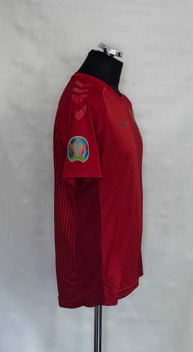 Koszulka Piłkarska Dania 2021 Euro Patch Hummel roz. L