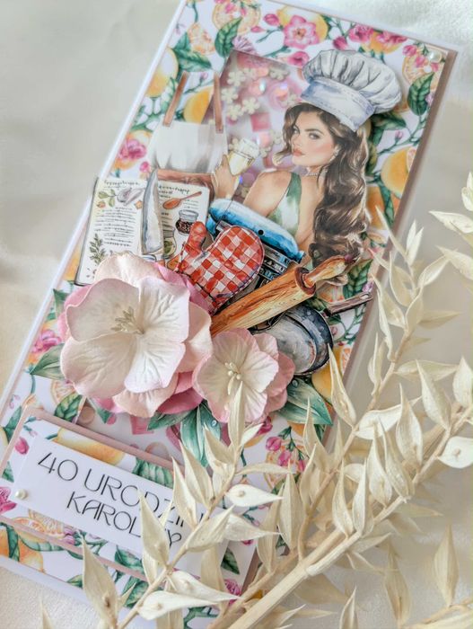 Kartka urodzinowa handmade