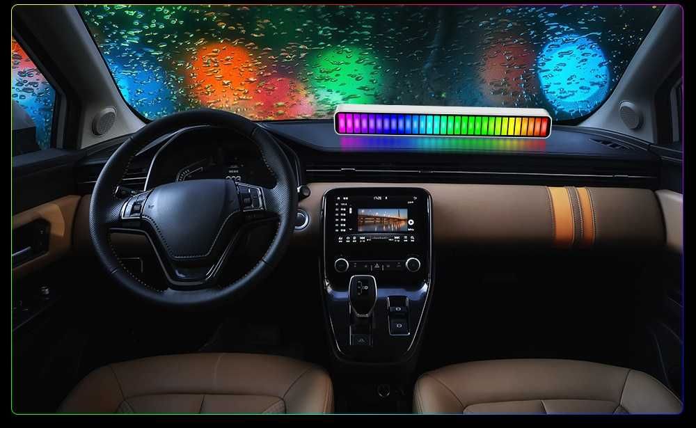 LEDBAR 32 LED RGB - panel, listwa LED sterowana dźwiękiem