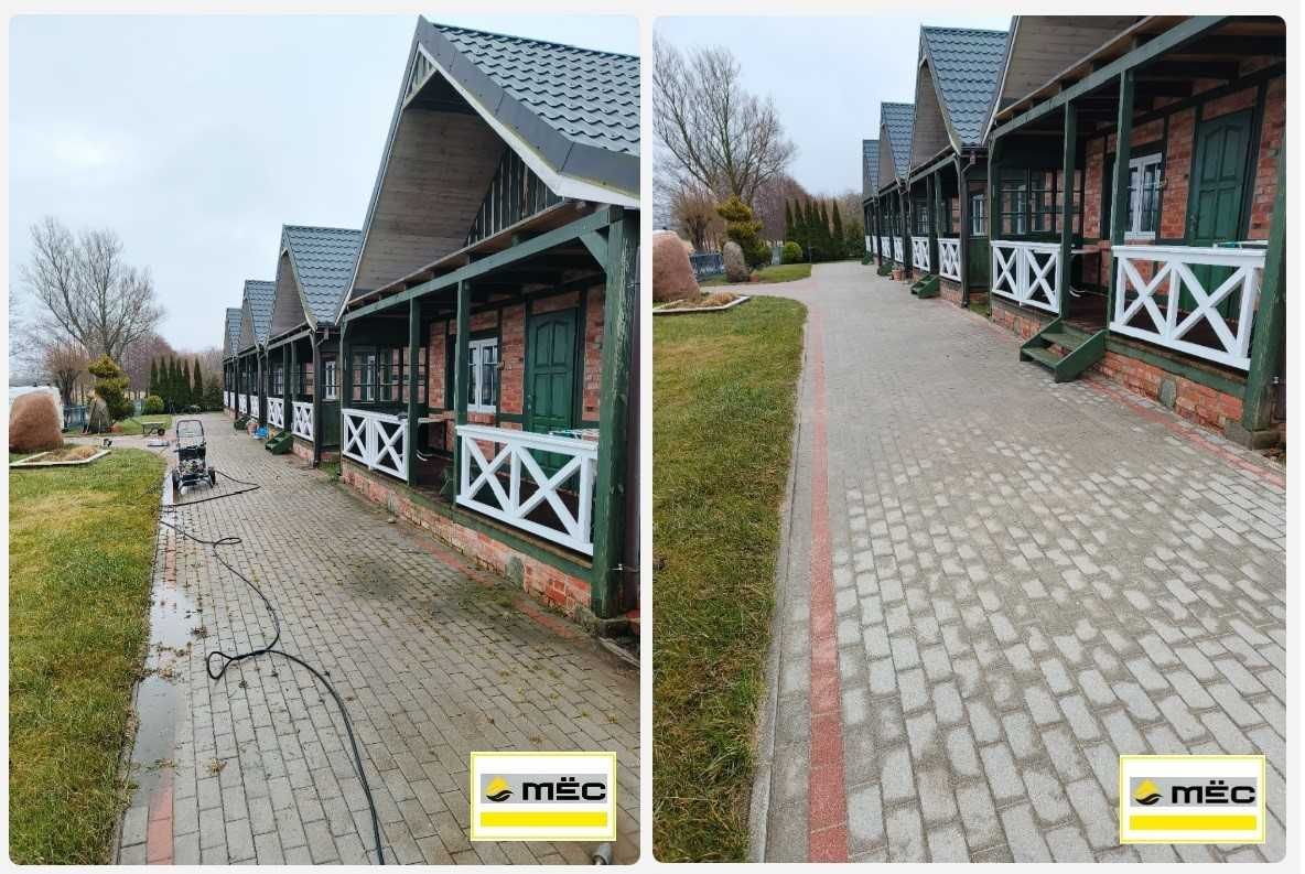 PROMOCJA -10% Mycie i Czyszczenie Kostki Brukowej/Elewacji/Ogrodzeń