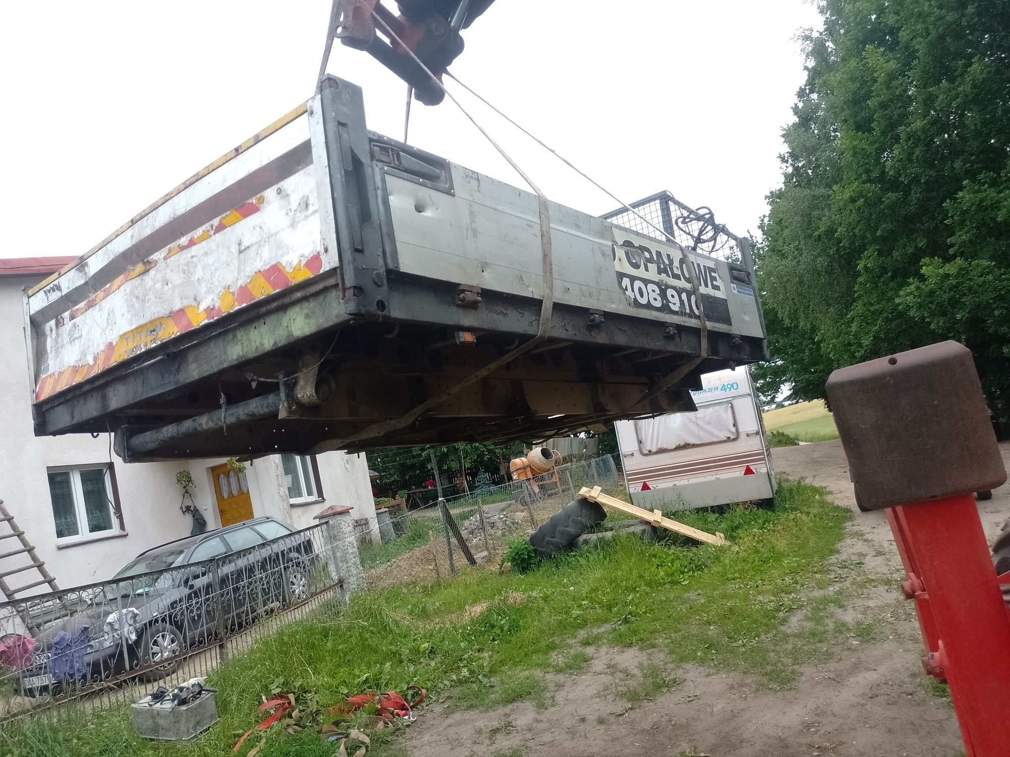 zabudowa wywrot dostawczy