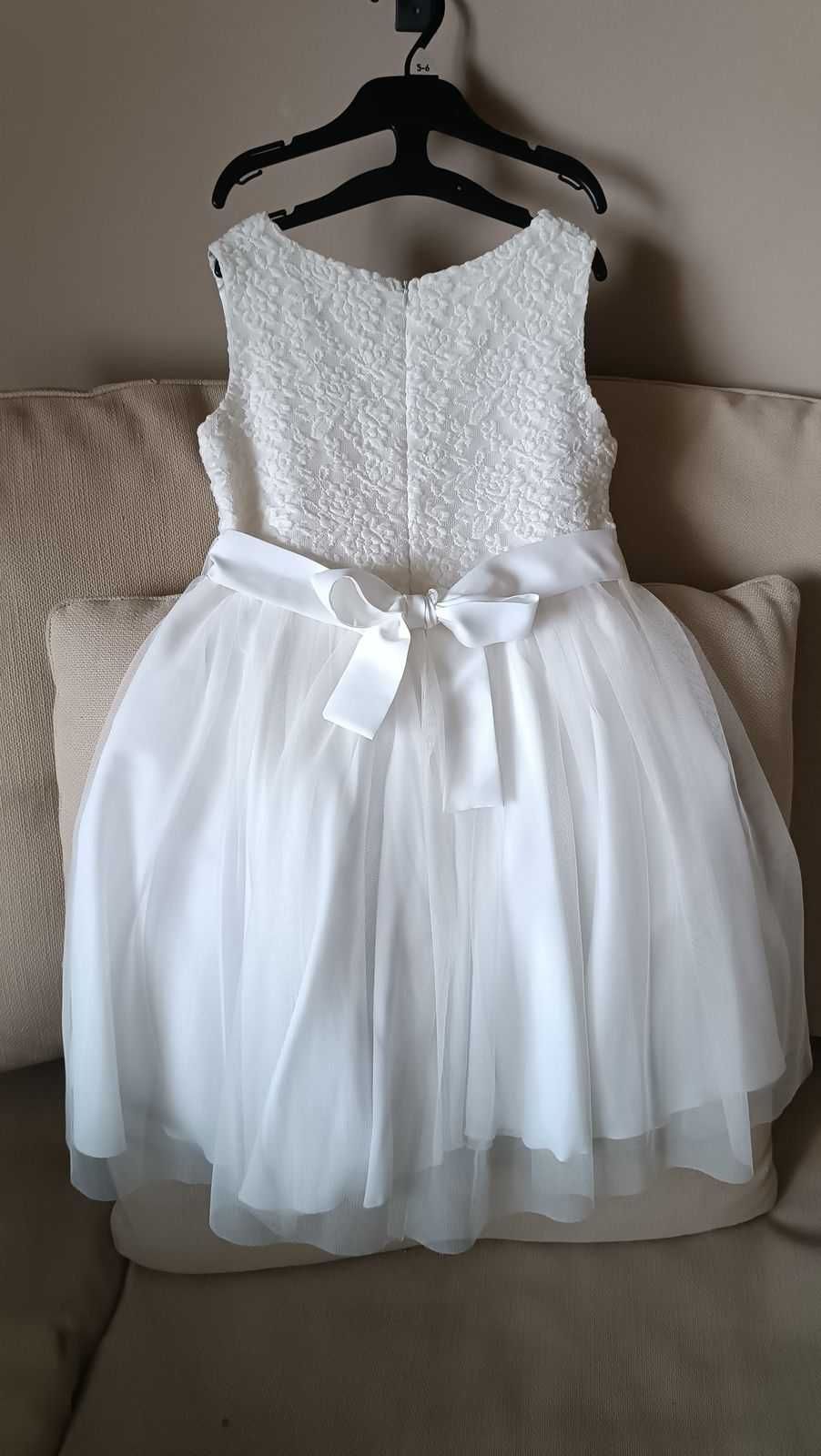 Sukienka biała wizytowa / komunijna