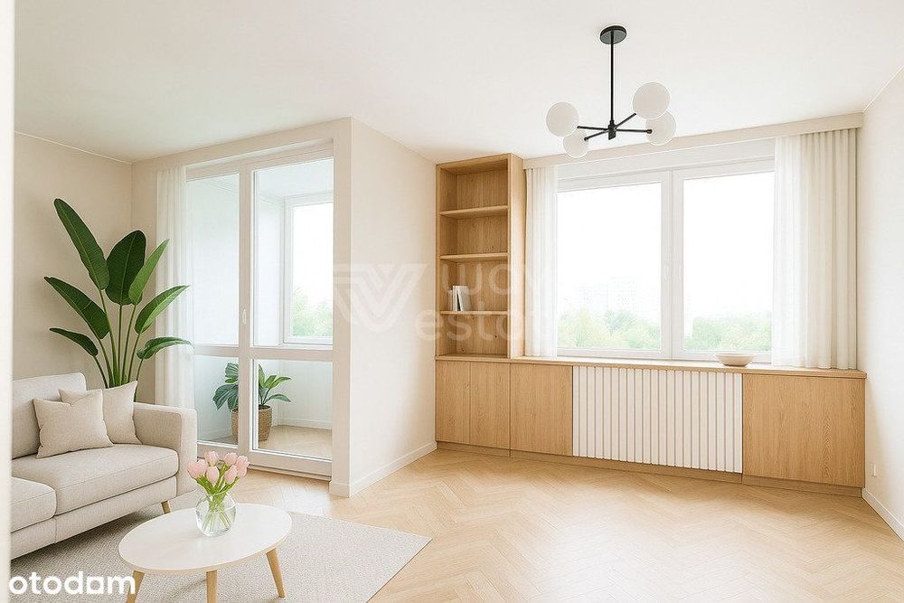 Metro Trocka! 2 pokoje 50,30m+ balkon + piwnica