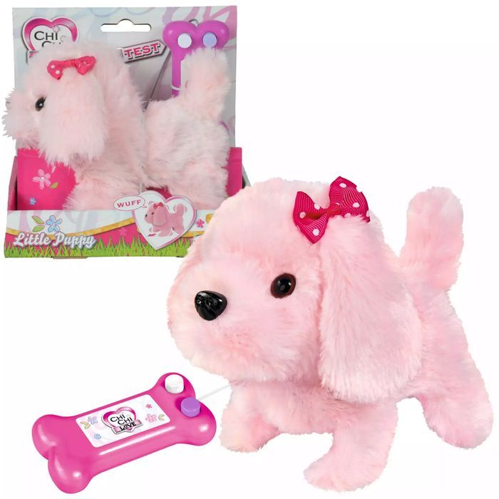 Chi Chi Love. Interaktywny różowy piesek sterowany pilotem. Simba Toys