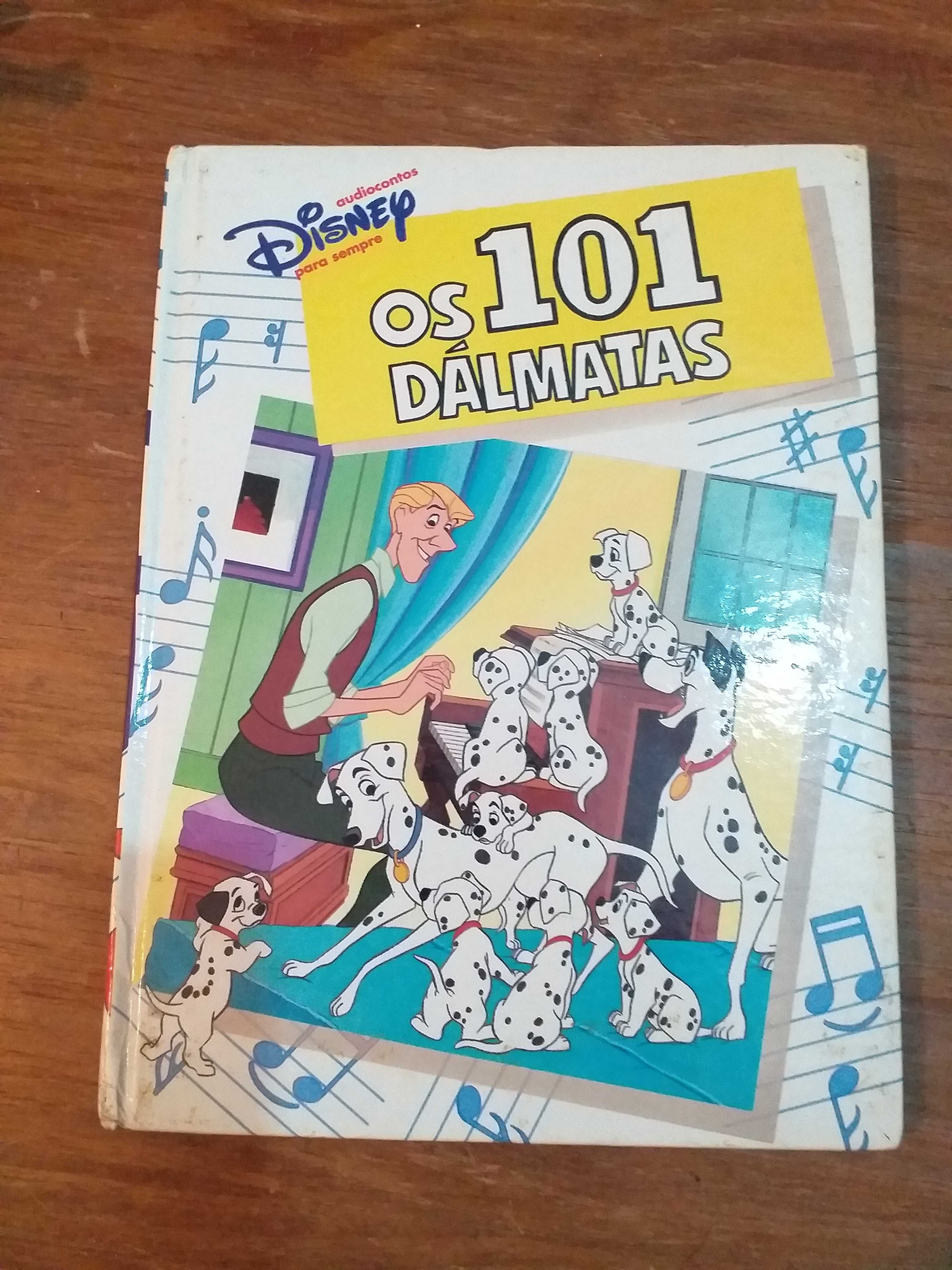 6 livros antigos DISNEY