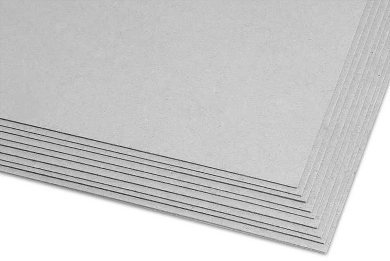 Tektura introligatorska 1,5 mm szara WYPRZEDAŻ, RABATY