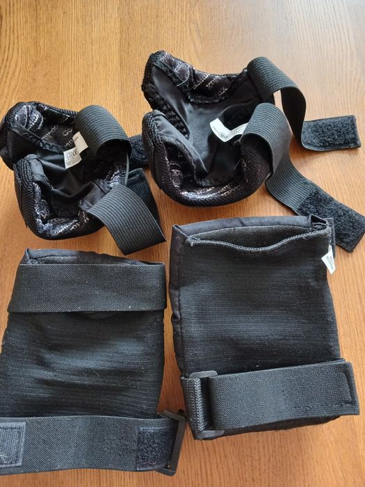 Комплект захисту колін, ліктів (наколінники, налокітники) розпаровані