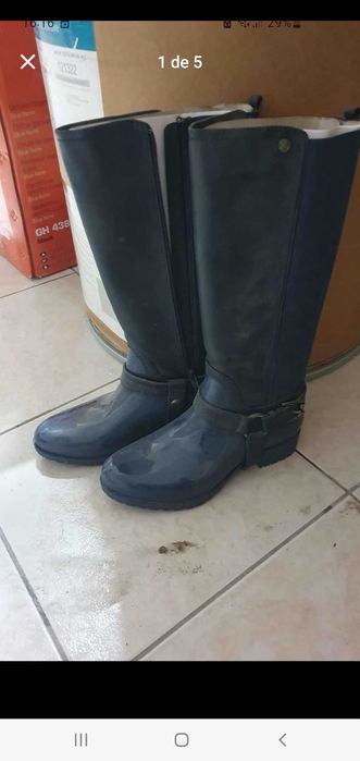 Botas como novas