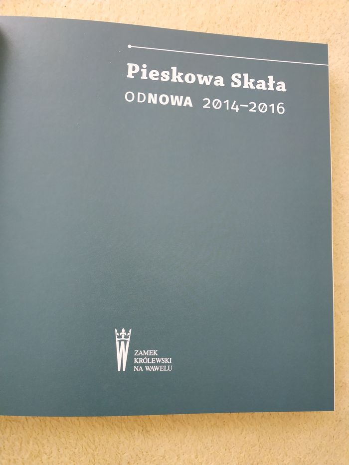 Książka Pieskowa Skała OdNowa 2014-16 NOWA