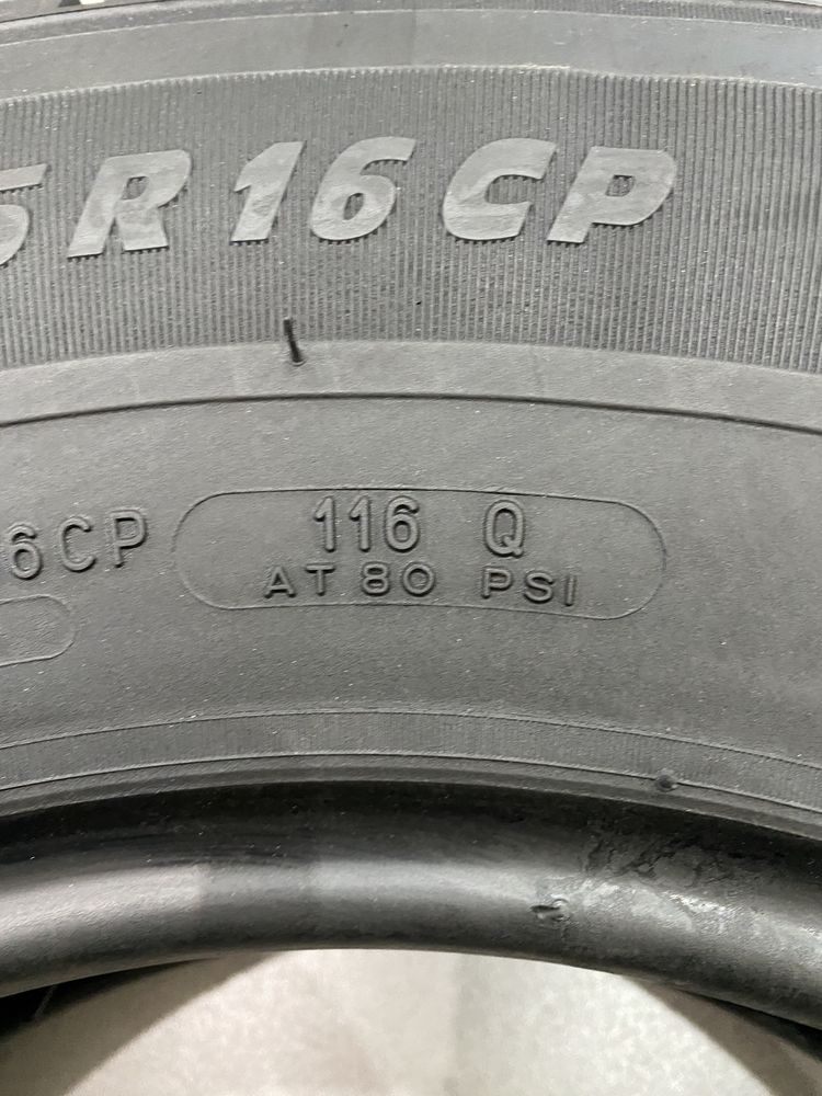 2x 225/75 R16 Michelin Agilis