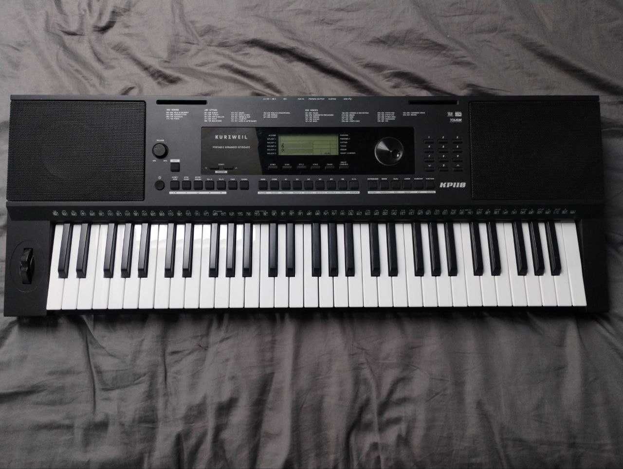 Keyboard Kurzweil KP-110 z dodatkowym asortymentem