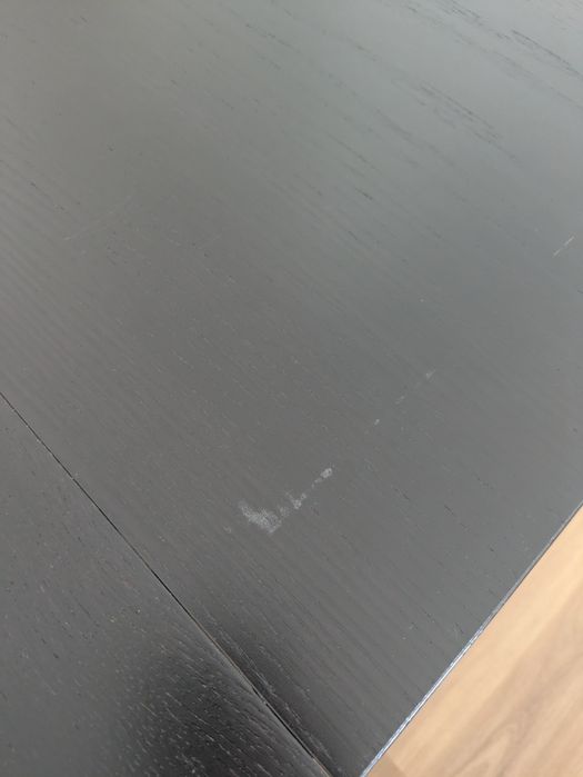 Mesa preta ikea Bjursta