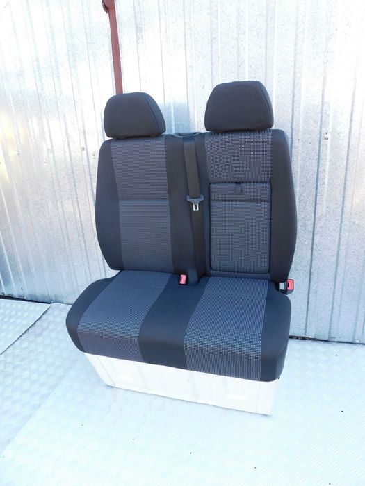 Mercedes Sprinter 906 VW Crafter fotel II podwójny dwójka pasażera EUR