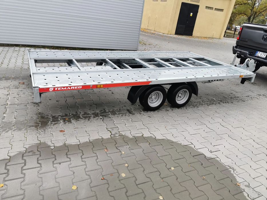TEMARED Carkeeper 4020/2 S  Przyczepa laweta CARKEEPER 4020 S 2 osie DMC 2500 kg