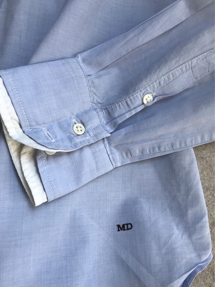 Cienka niebieska damska koszula Massimo Dutti 38