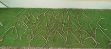 Grampos de cofragem (35 peças)