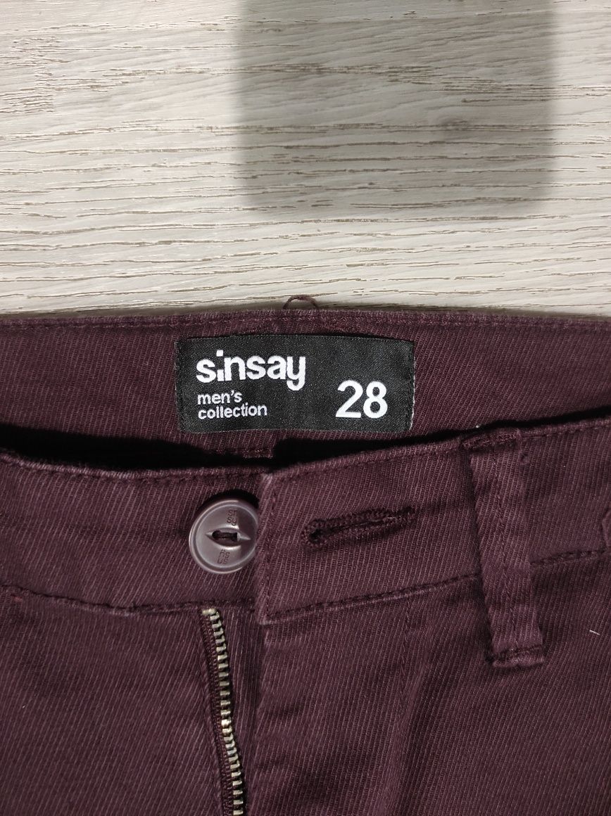 Spodnie chinos Sinsay 28