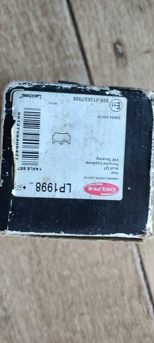 Тормозные колодки для дисковых тормозов Volkswagen Delphi LP1998