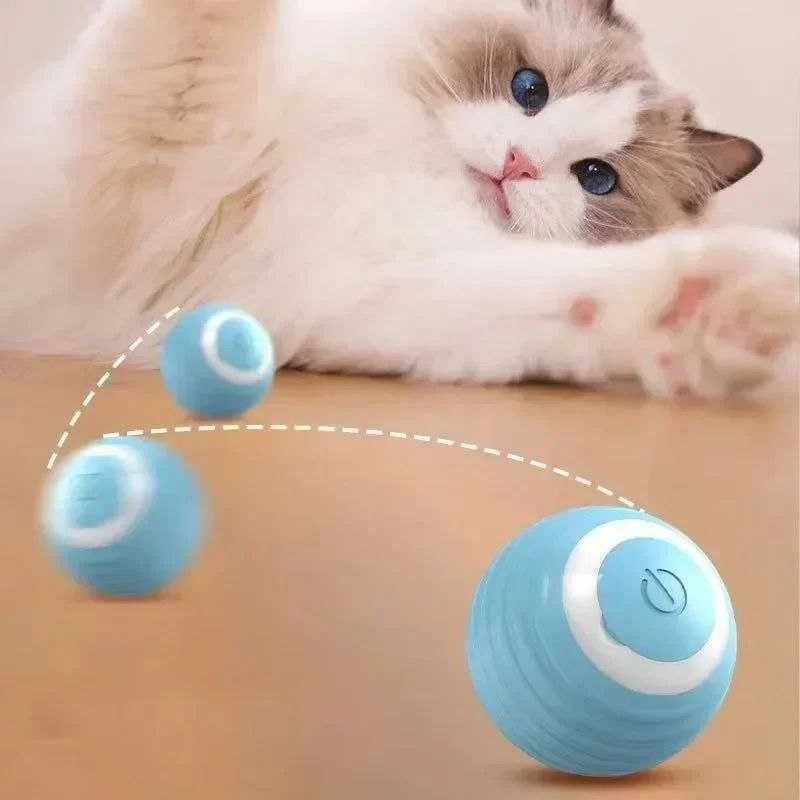 Іграшка для котів вібром'ячик / вибрирующий мяч діаметр 4.2см
