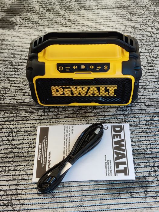 Dewalt™ DCR010 Bluetooth Speaker. Блутуз-колонка.