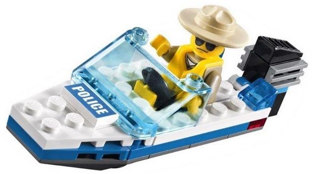 Lego 30017 Police Boat polybag z serii: Town: City: Police