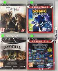 GRY PS3  Sonic Unleashed Darkness II Tomb Raider Trilogy