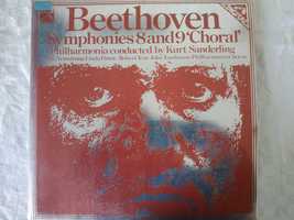 Beethoven Symphonie 8 and 9 "Choral" 2 LP Vinil